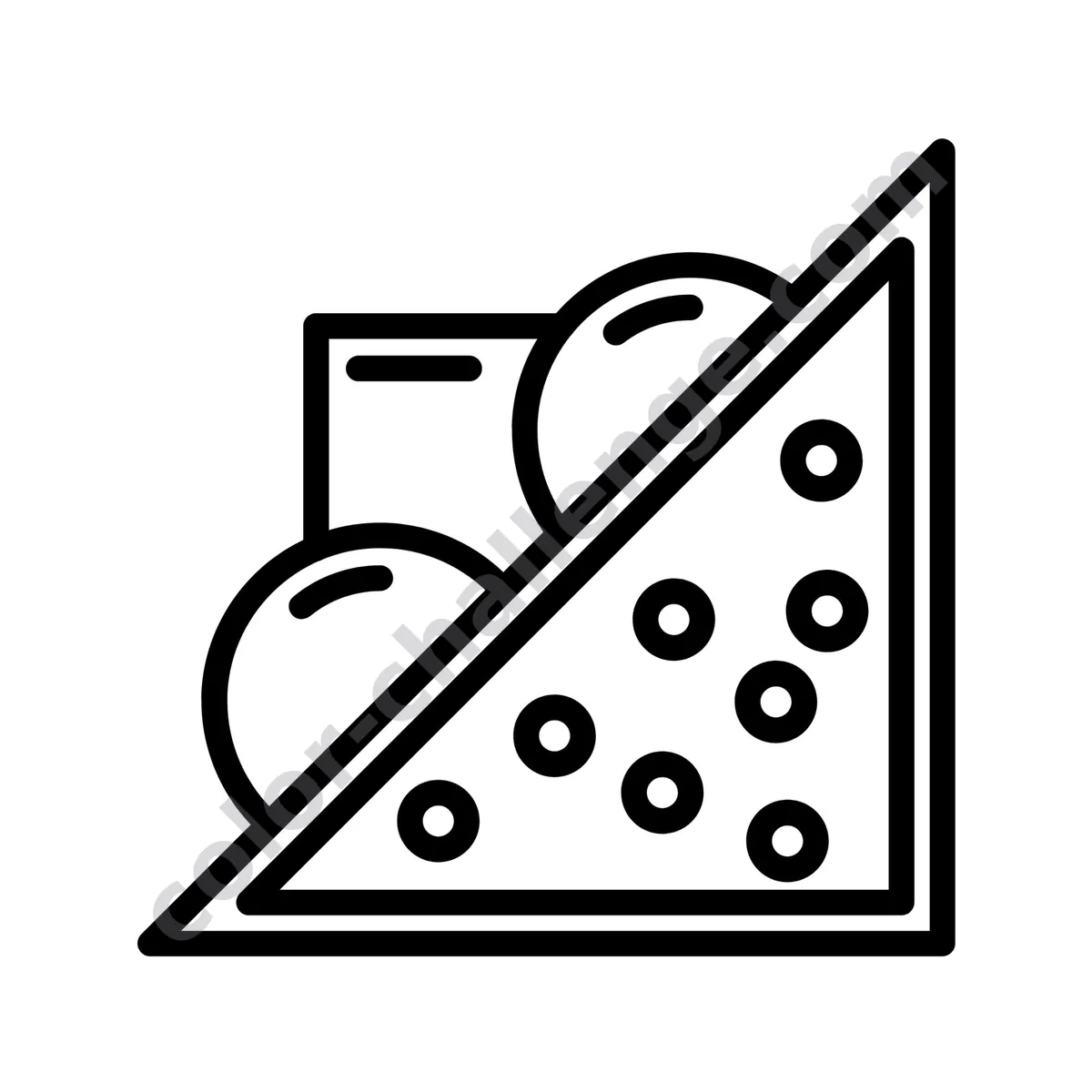 Food and Snacks, food coloring book sample page 4